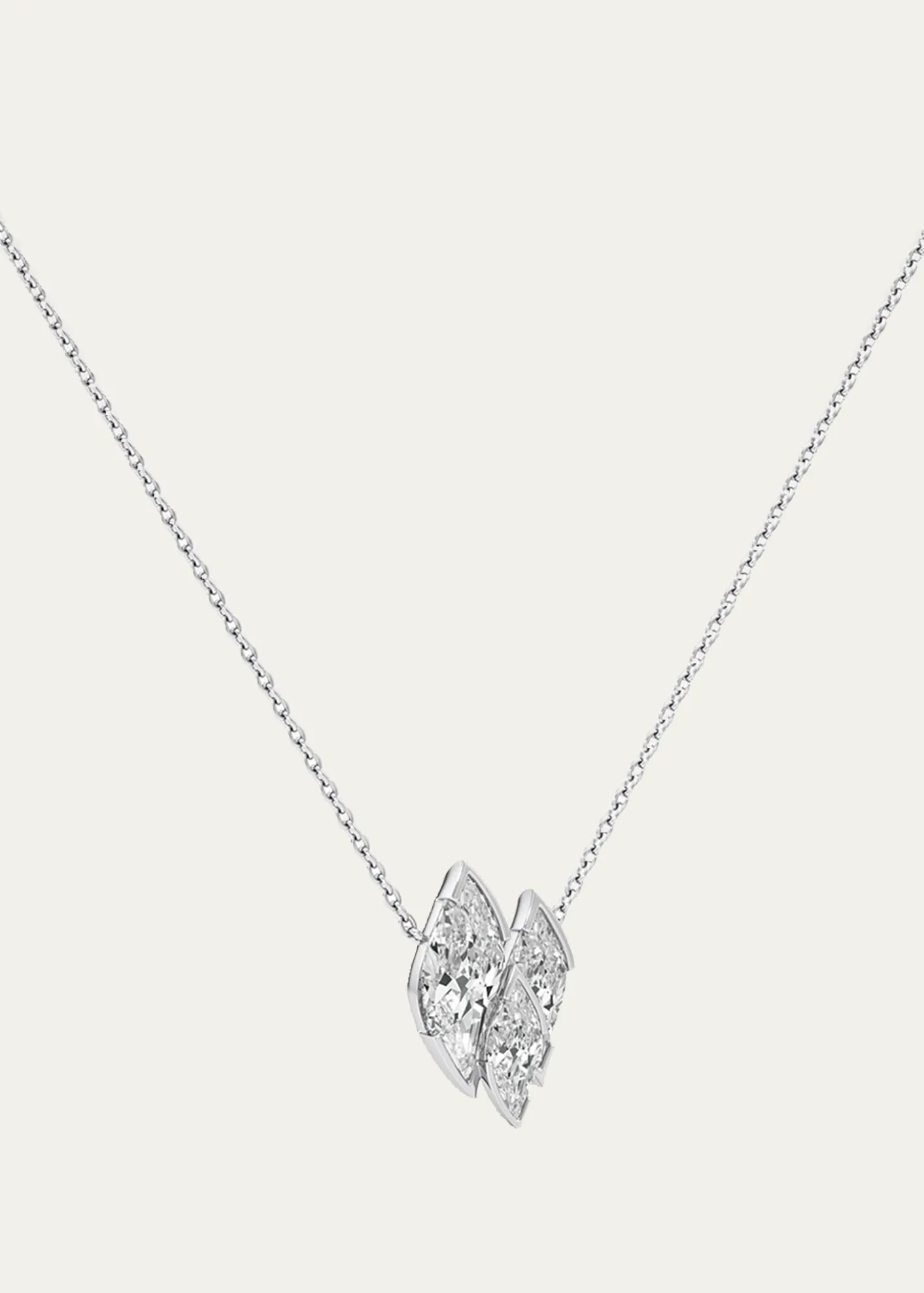 UnsaidFlame Lab-Grown Diamond Pendant Necklace