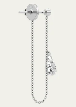 UnsaidTear Lab-Grown Diamond Pure Drop Earrings