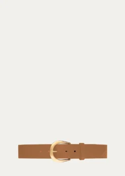 Vaincourt ParisLa Chaleureuse Leather & Brass Belt