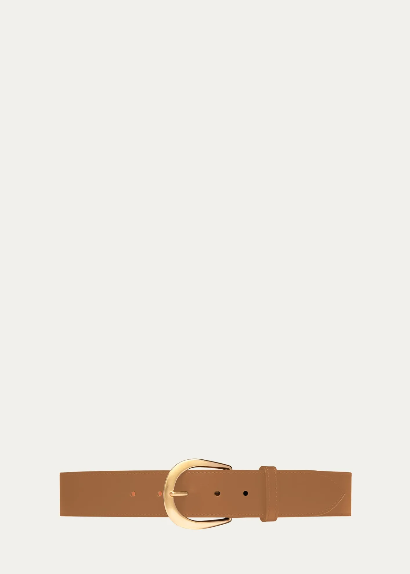 Vaincourt ParisLa Chaleureuse Leather & Brass Belt