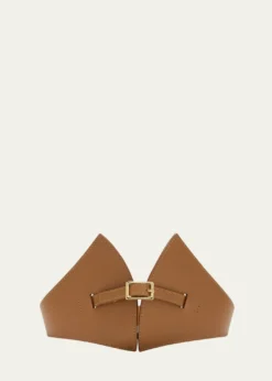 Vaincourt ParisLa Remarquable Wide Leather Belt