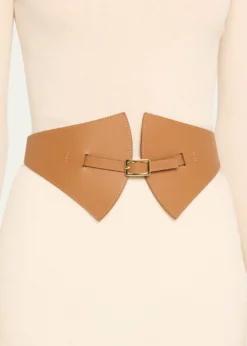Vaincourt ParisLa Remarquable Wide Leather Belt
