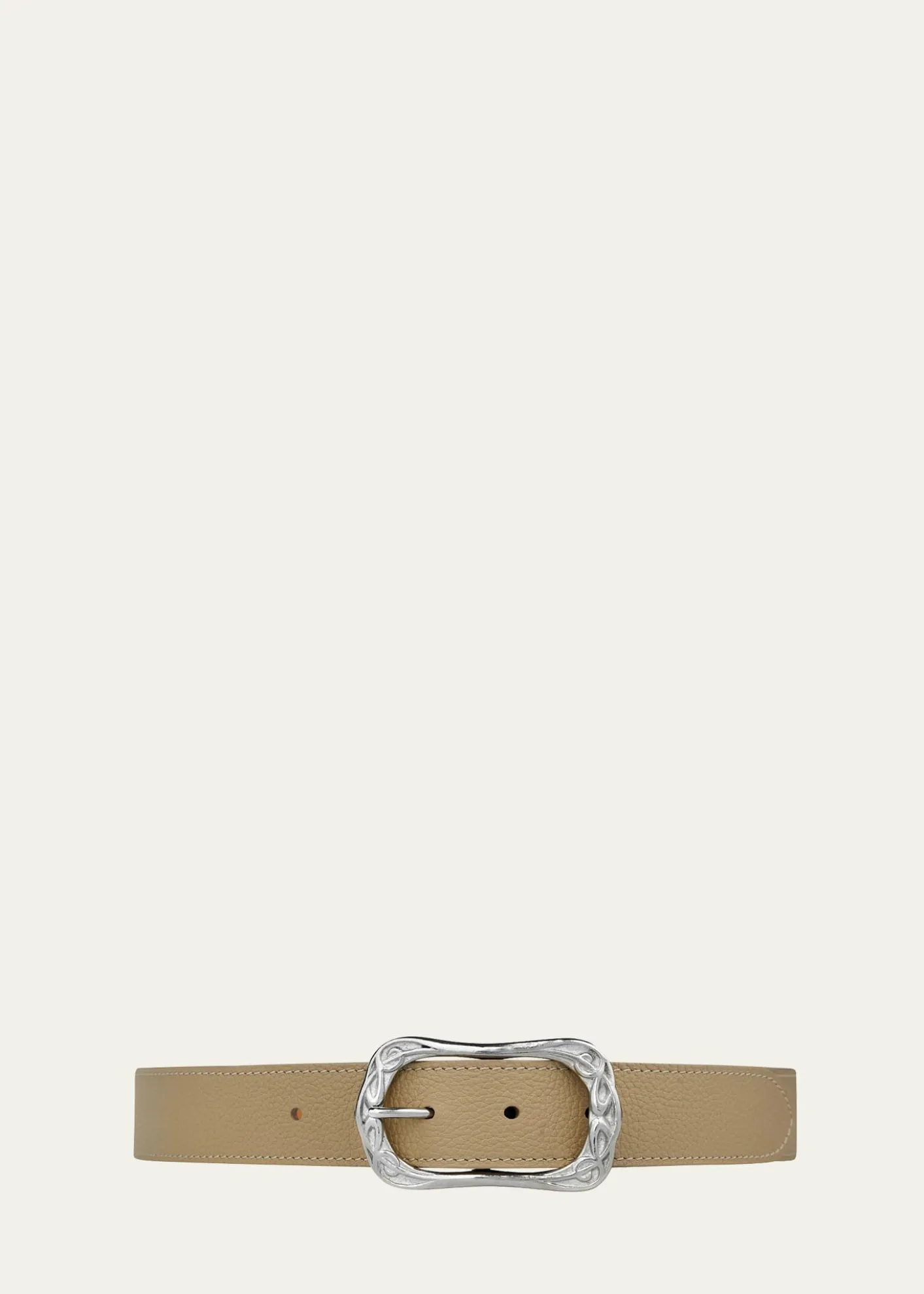 Vaincourt ParisLa Voluptueuse Buckle Leather Belt
