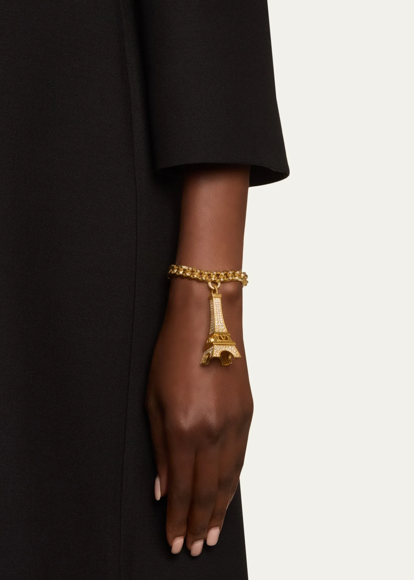Valentino GaravaniChez Valentino Bracelet with Eiffel Tower