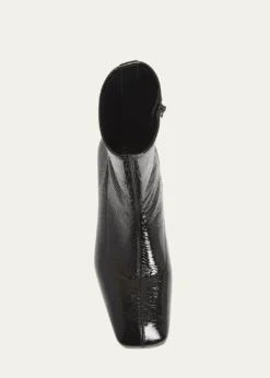 Valentino GaravaniMen's Glovely Patent Zip Ankle Boots
