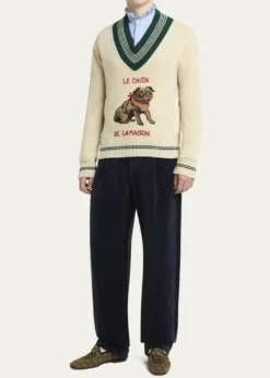Valentino GaravaniMen's Les Alcovettes Jacquard Loafers
