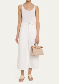 Valentino GaravaniAntibes Small Canvas Shopping Tote Bag