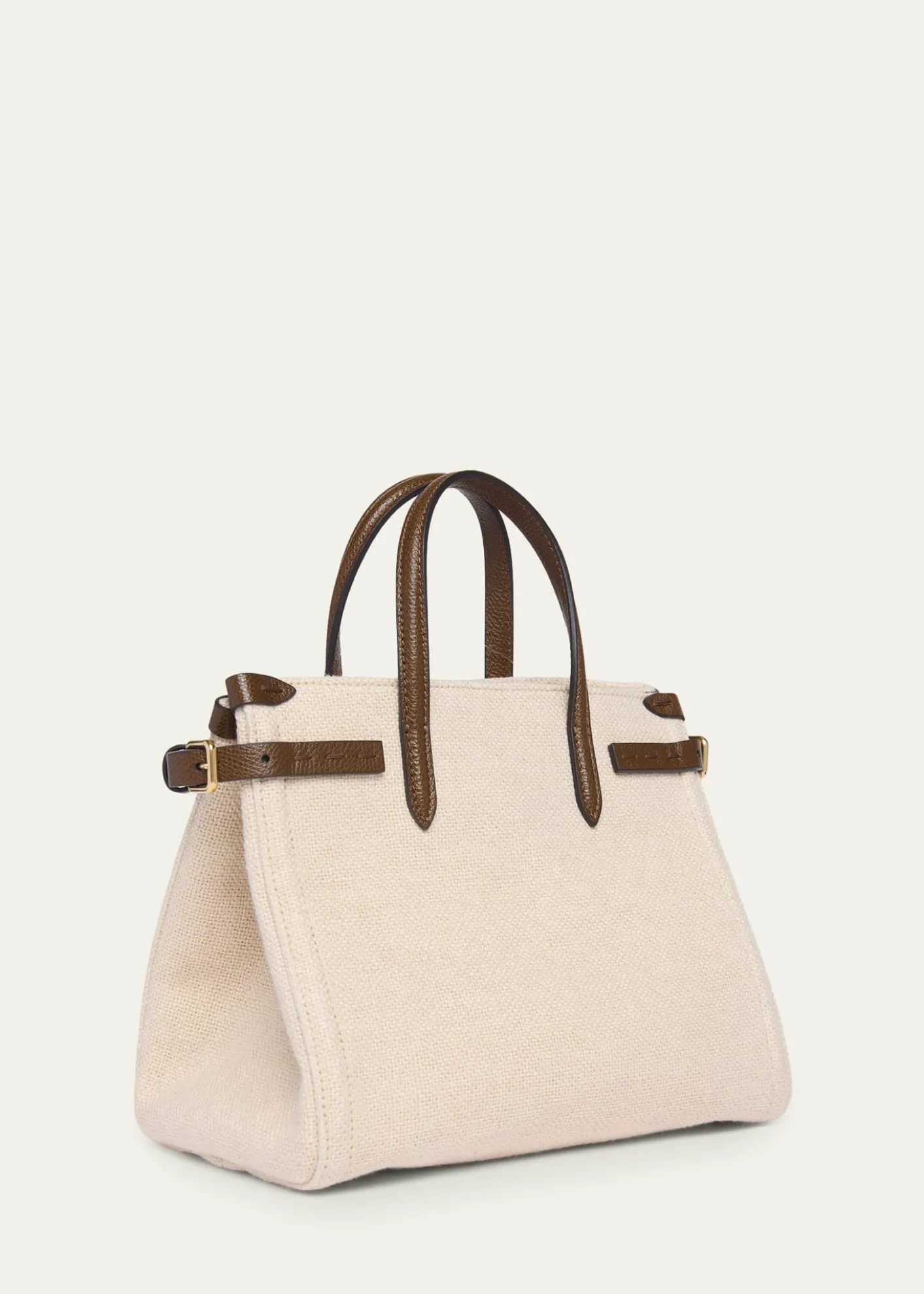 Valentino GaravaniAntibes Small Floral-Embroidered Shopping Tote Bag