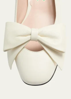 Valentino GaravaniBowow Leather Pumps