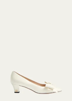 Valentino GaravaniBowow Leather Pumps