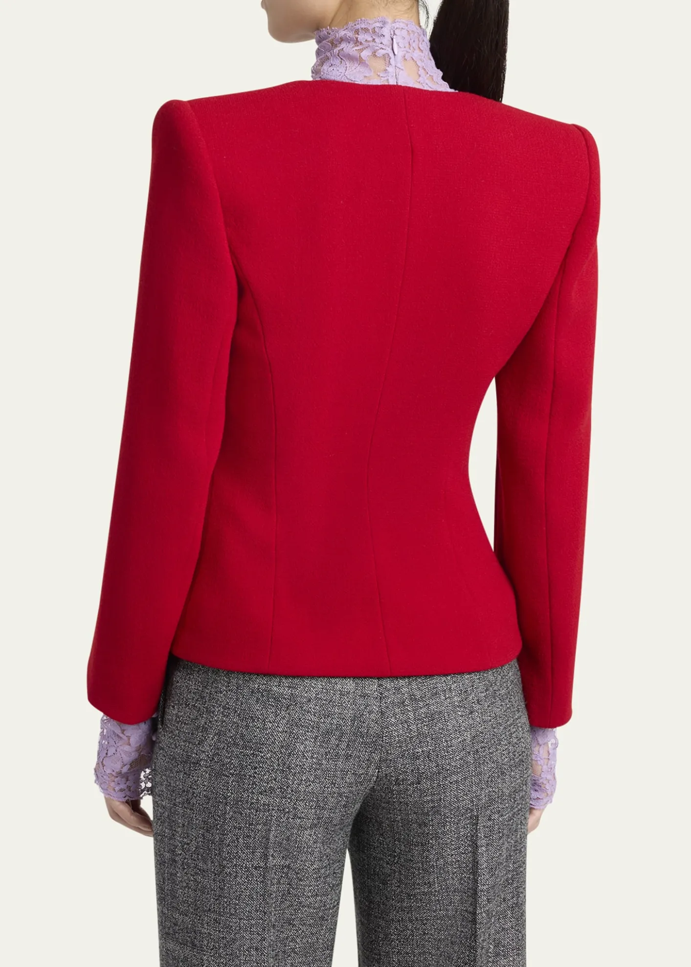Valentino GaravaniBow Wrap Blazer Jacket