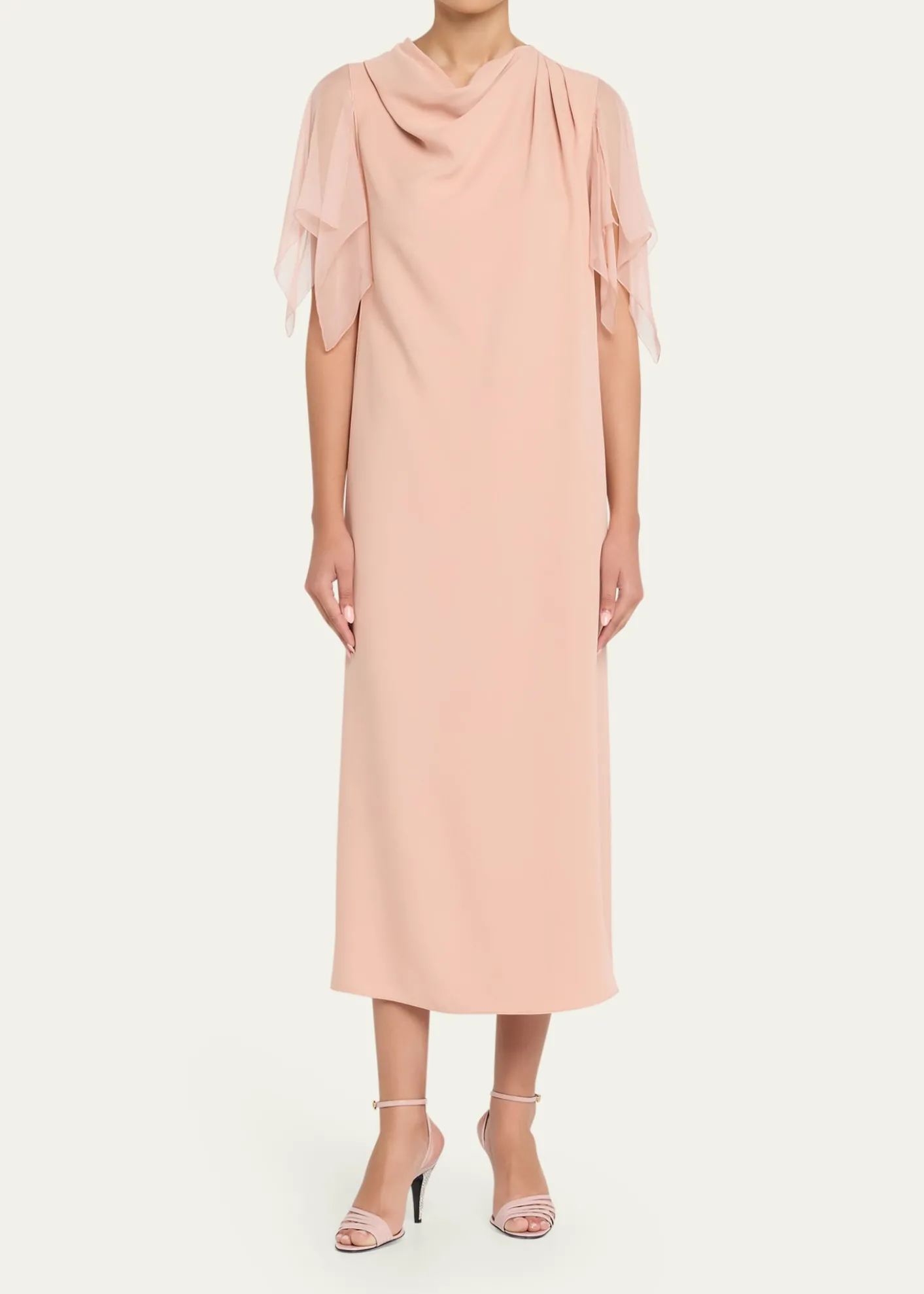 Valentino GaravaniCampiona Draped Silk Dress