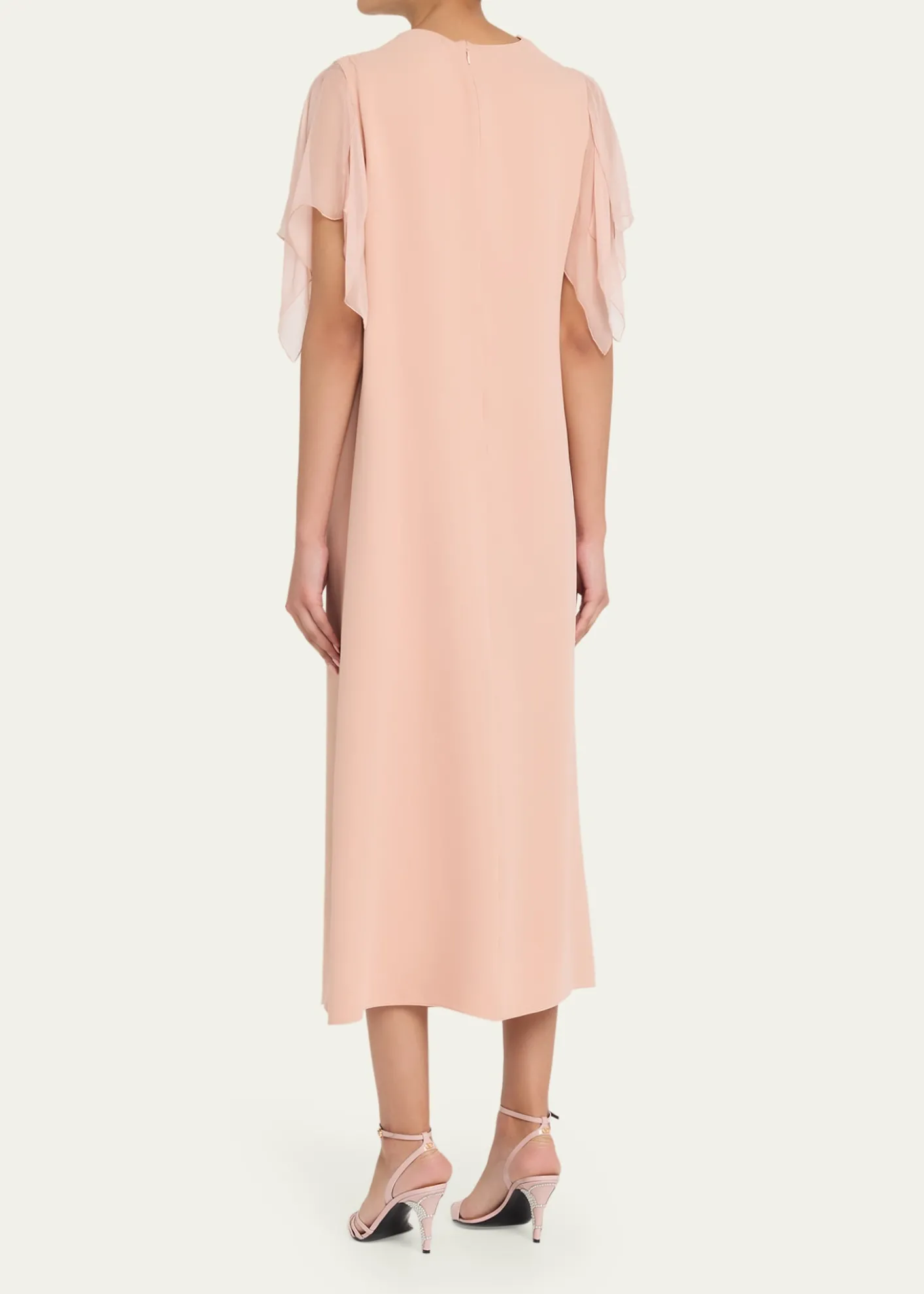 Valentino GaravaniCampiona Draped Silk Dress