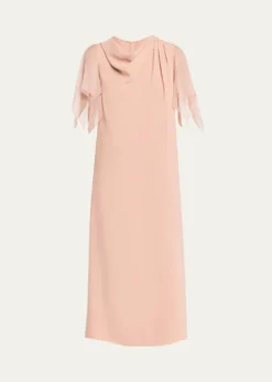Valentino GaravaniCampiona Draped Silk Dress