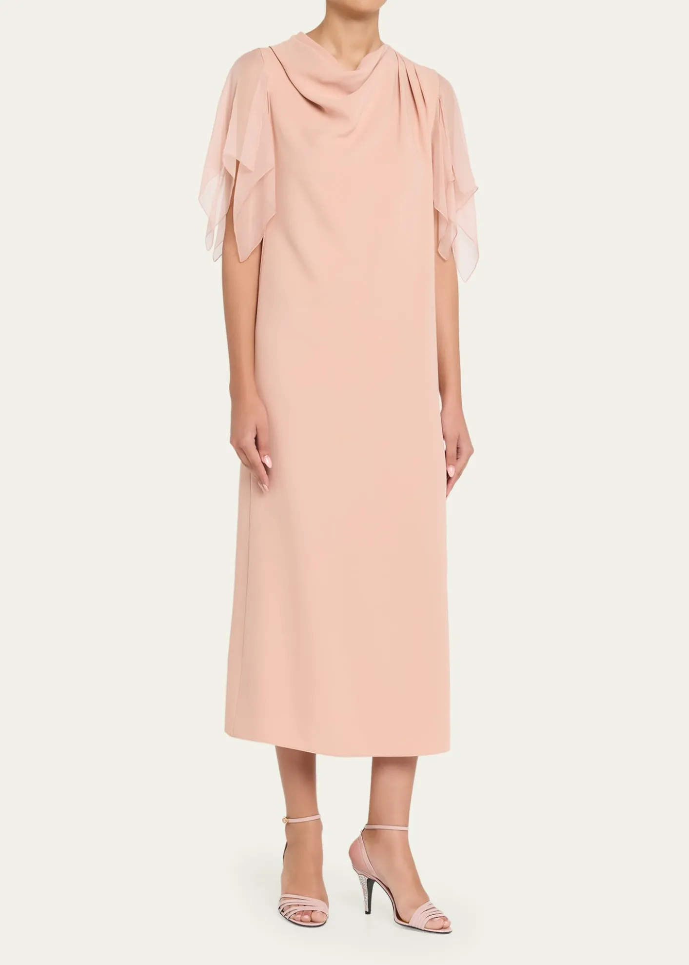 Valentino GaravaniCampiona Draped Silk Dress