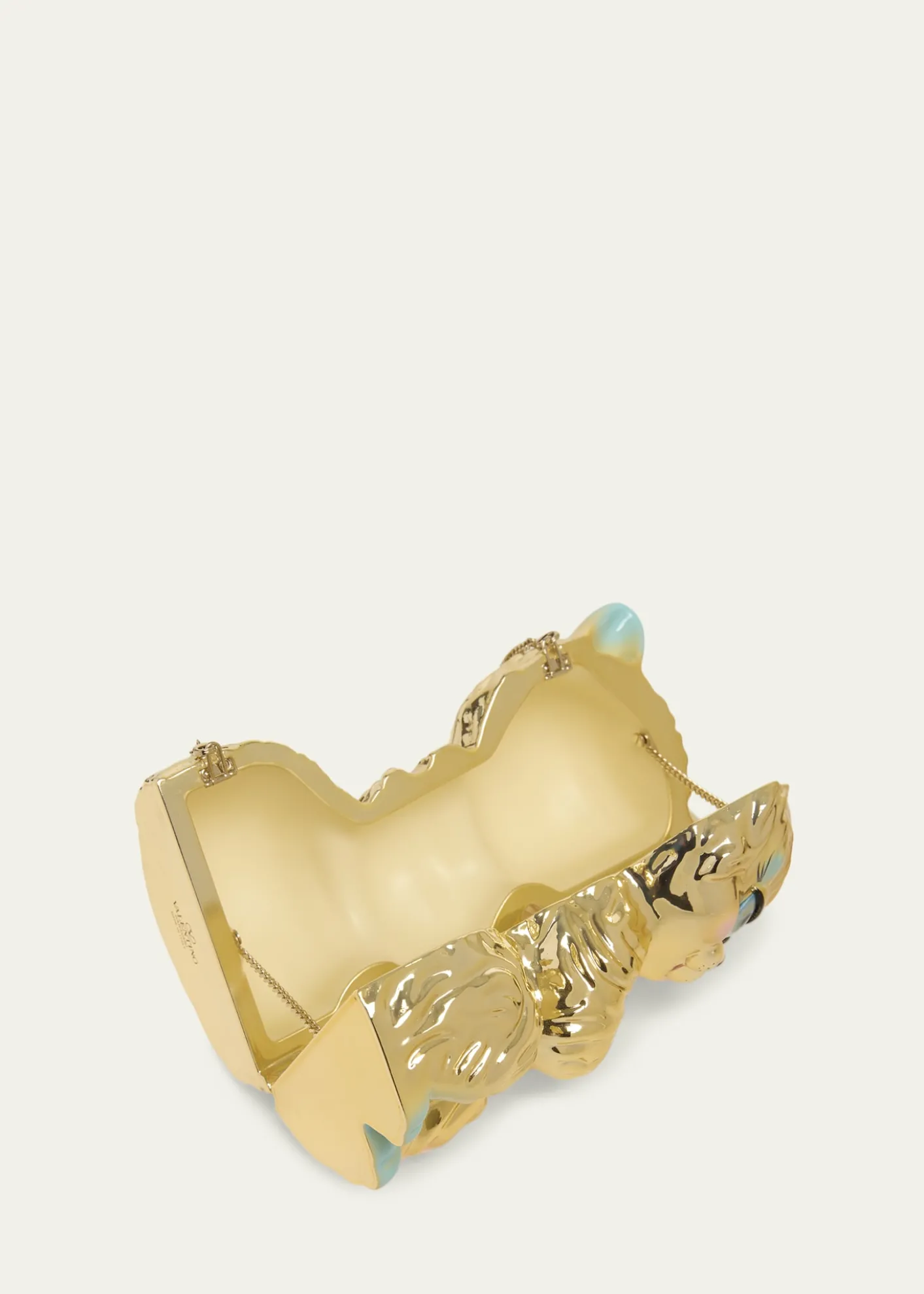 Valentino GaravaniChic Cat Minaudiere Clutch Bag