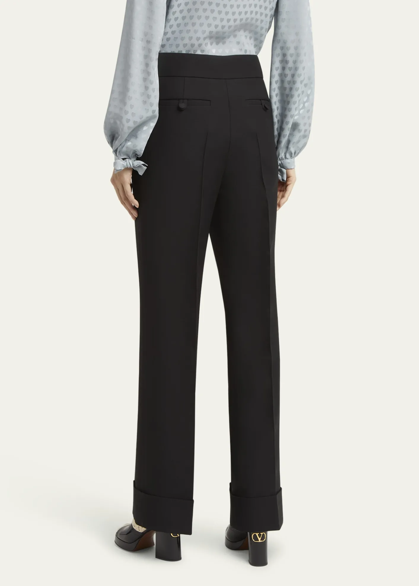 Valentino GaravaniCrepe Couture Trousers