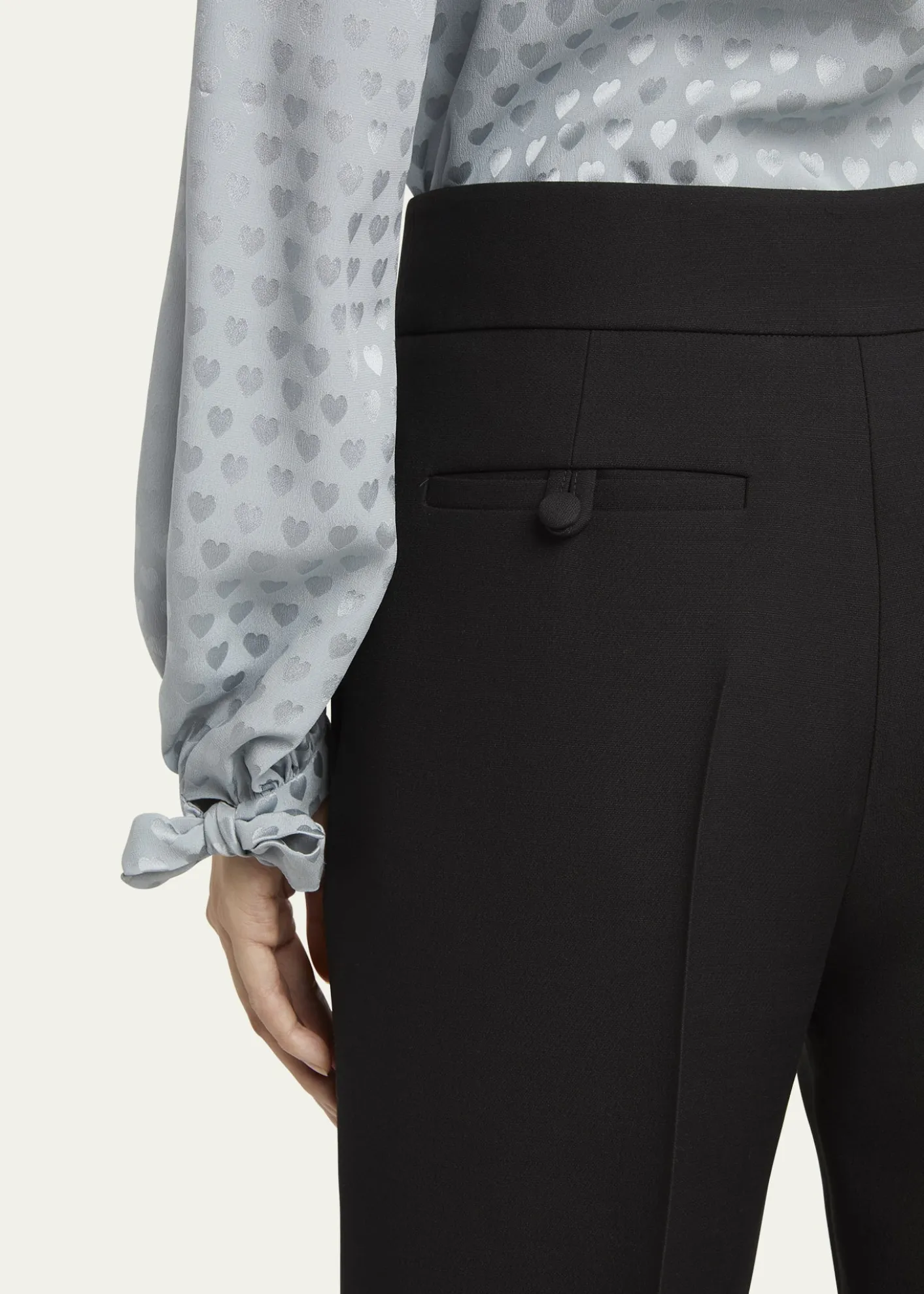 Valentino GaravaniCrepe Couture Trousers