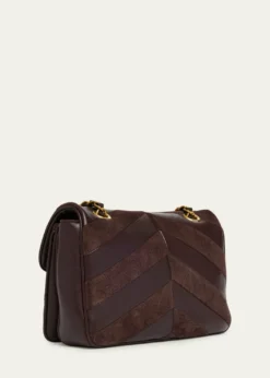 Valentino GaravaniDjuna Medium Patchwork Chevron Shoulder Bag