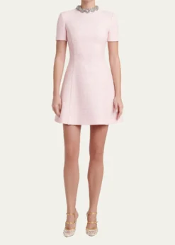 Valentino GaravaniEmbellished Gancini Minidress