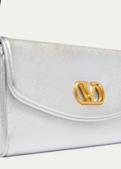 Valentino GaravaniLaminated Leather Bag
