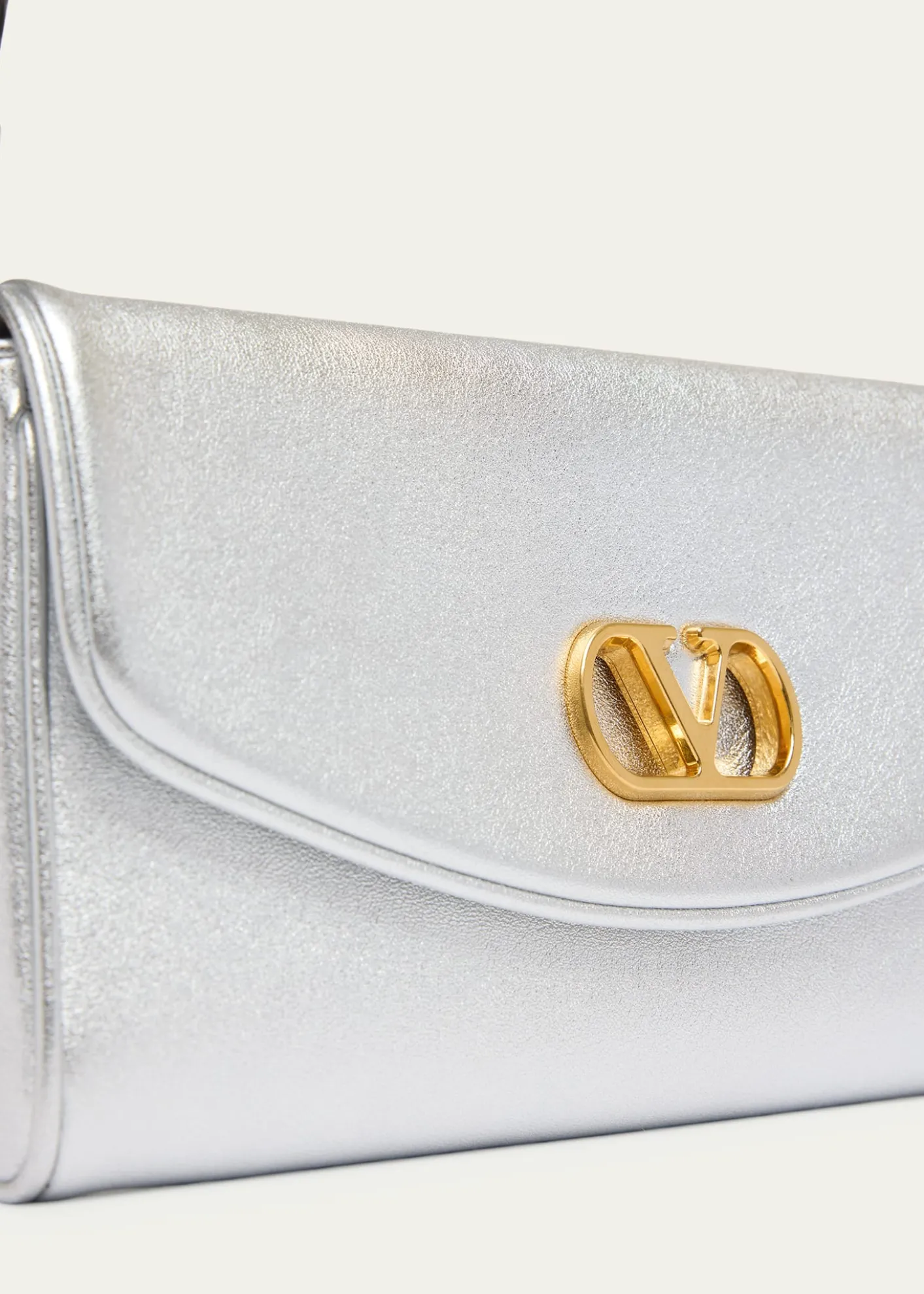 Valentino GaravaniLaminated Leather Bag