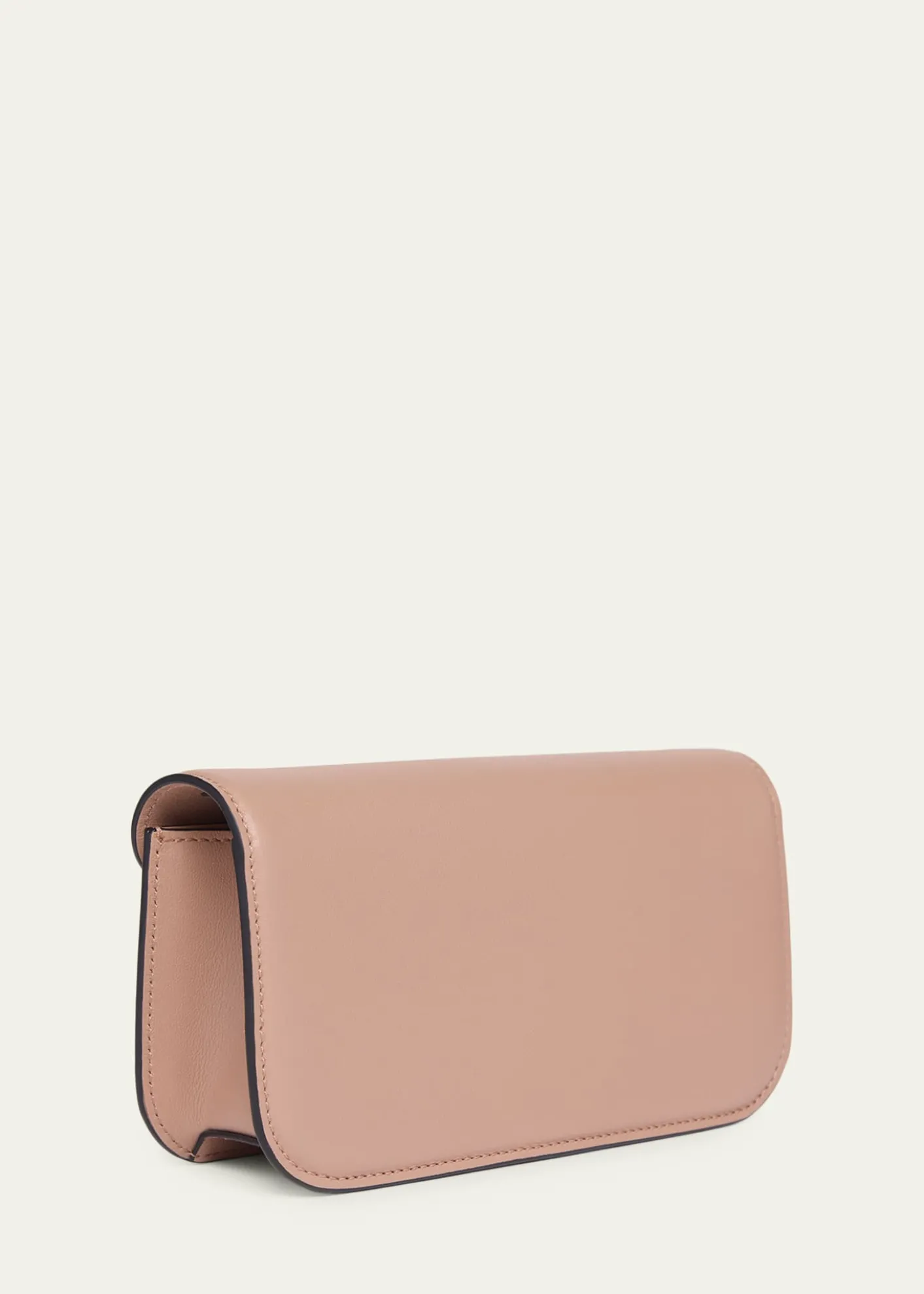 Valentino GaravaniLoco Crystal VLogo Leather Shoulder Bag
