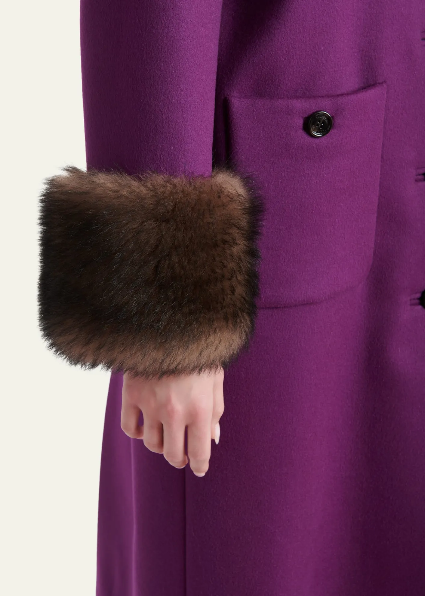 Valentino GaravaniLong Wool Coat