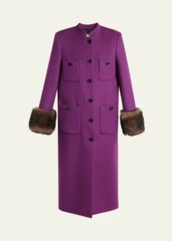 Valentino GaravaniLong Wool Coat