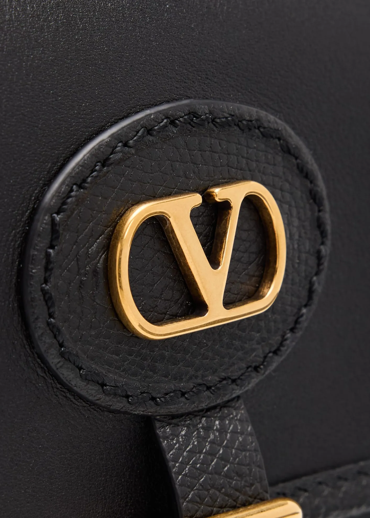 Valentino GaravaniMen's Antibes Small Leather Crossbody Bag