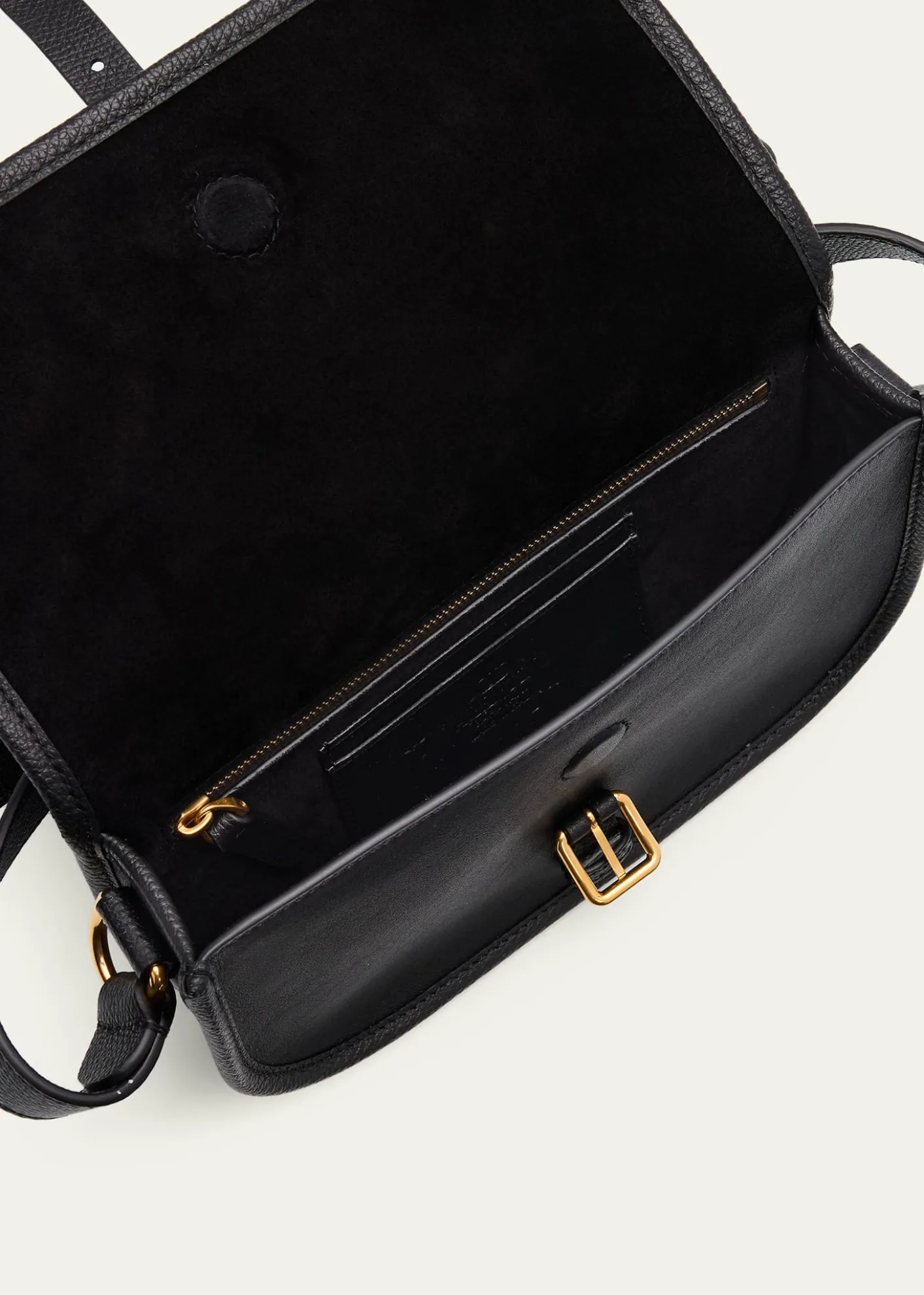 Valentino GaravaniMen's Antibes Small Leather Crossbody Bag