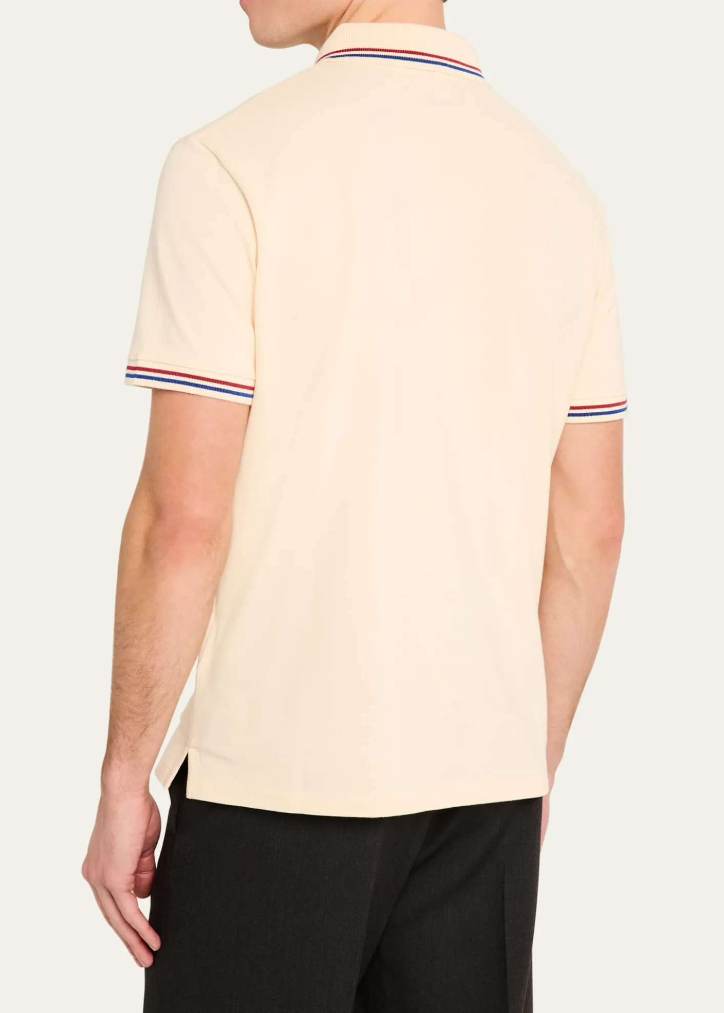 Valentino GaravaniMen's Contrast-Tip Pique Polo Shirt