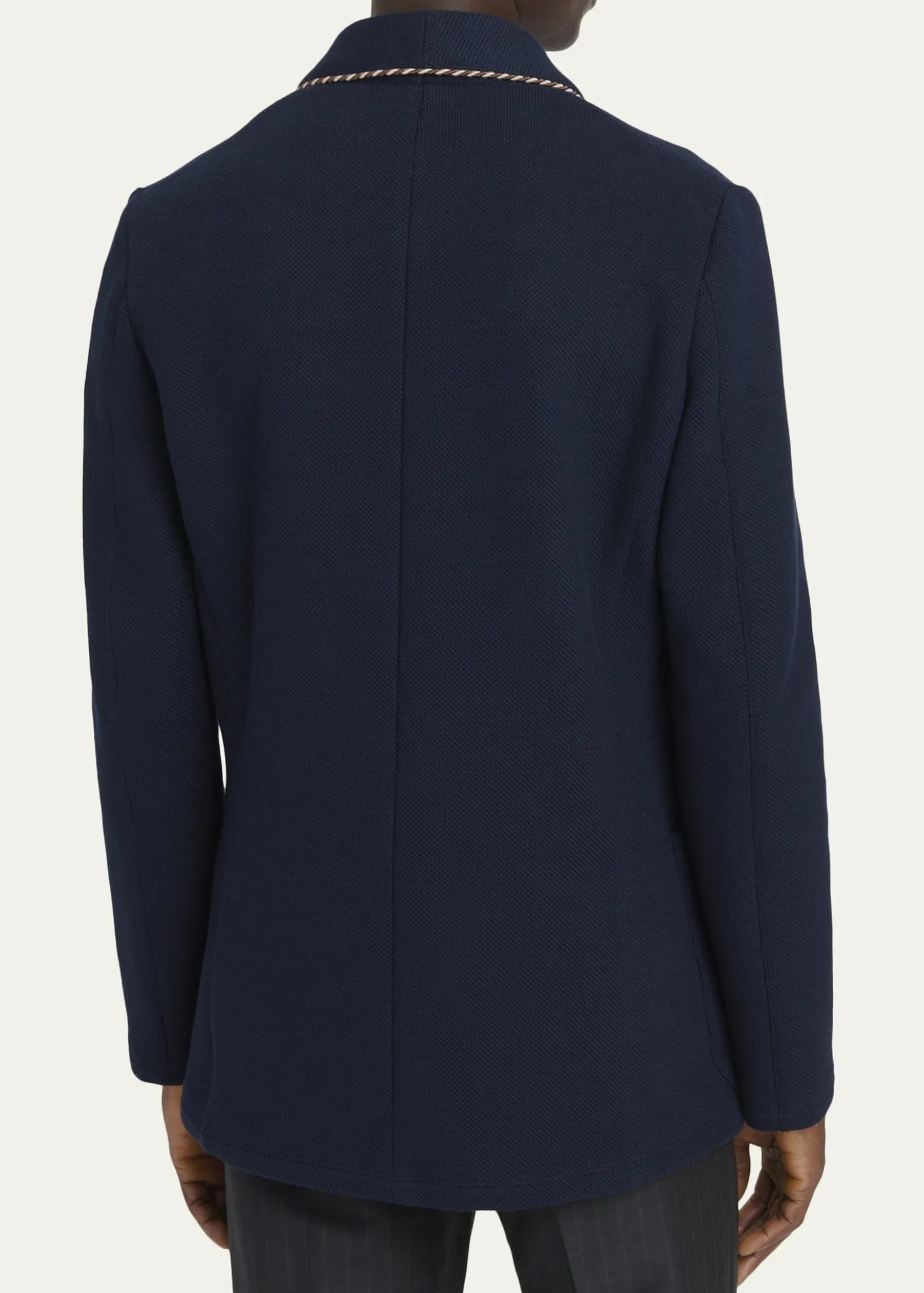 Valentino GaravaniMen's Cotton Jersey Knit Jacket