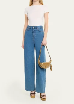 Valentino GaravaniMen's Nellcote Suede Belt Bag
