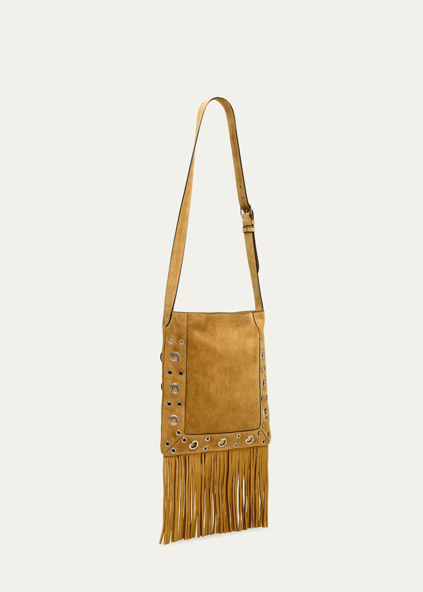 Valentino GaravaniMen's Nellcote Medium Suede Crossbody Bag