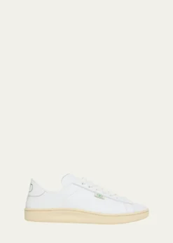 Valentino GaravaniMen's Royco V Logo Calfskin Low-Top Sneakers