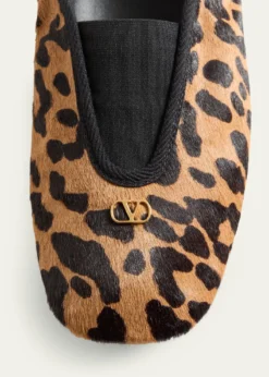 Valentino GaravaniMen's Rythmika Calf Hair Loafers