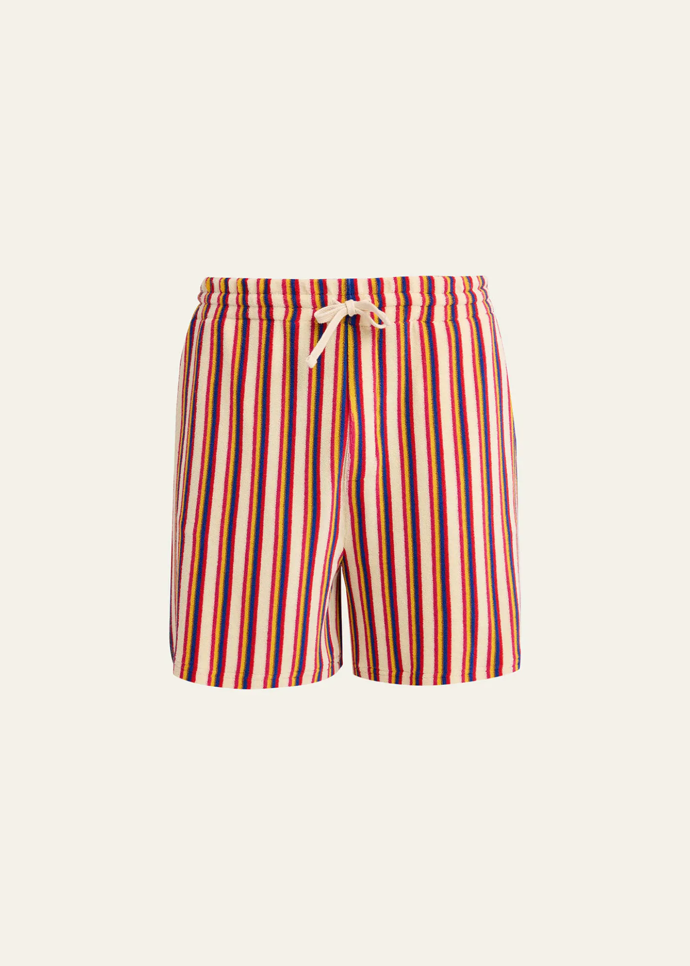 Valentino GaravaniMen's Striped Toweling Shorts