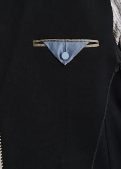 Valentino GaravaniMen's Valentino Single Breasted Wool Jacket with Logo Patch