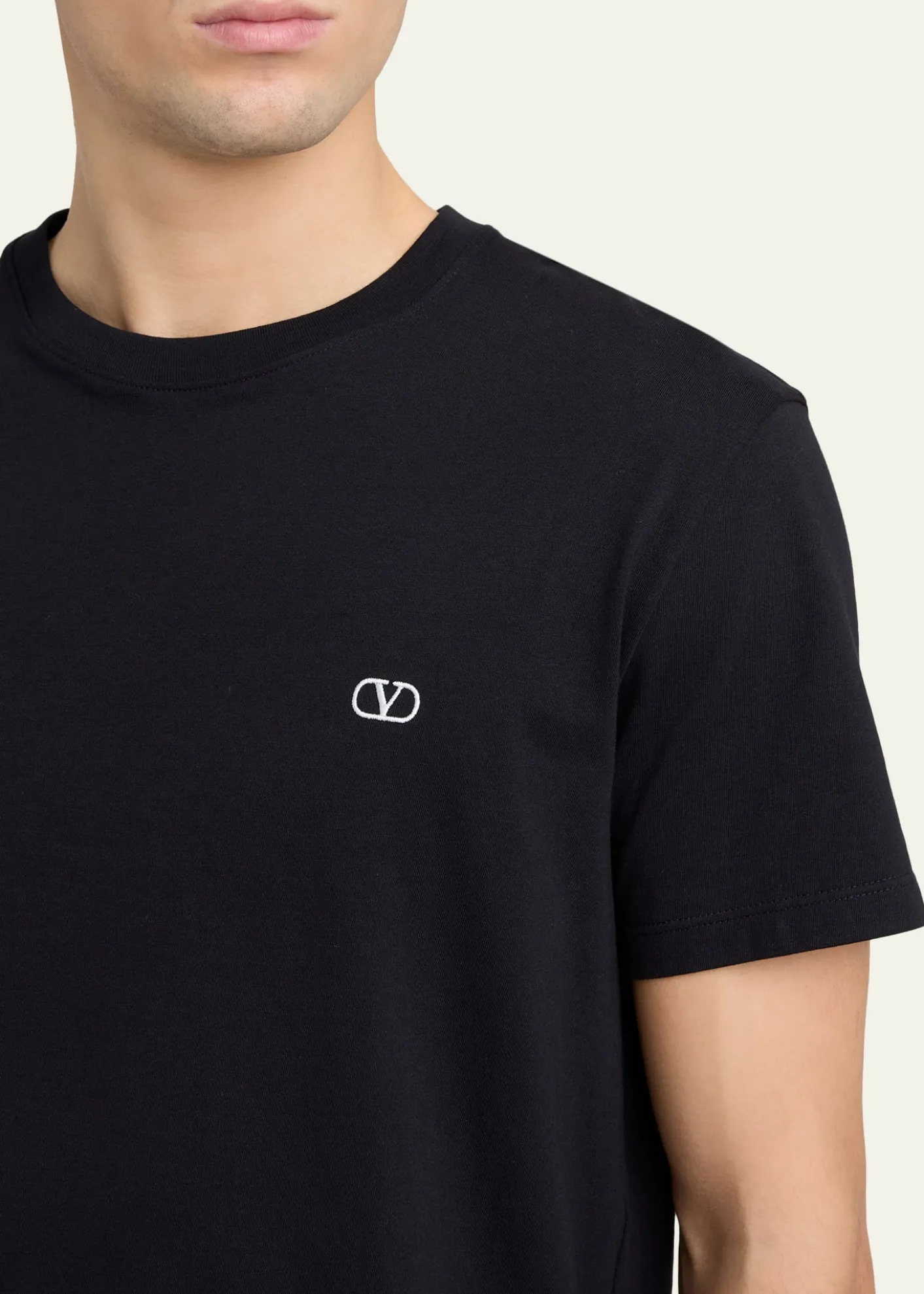 Valentino GaravaniMen's VLogo Signature Cotton Short-Sleeve T-Shirt