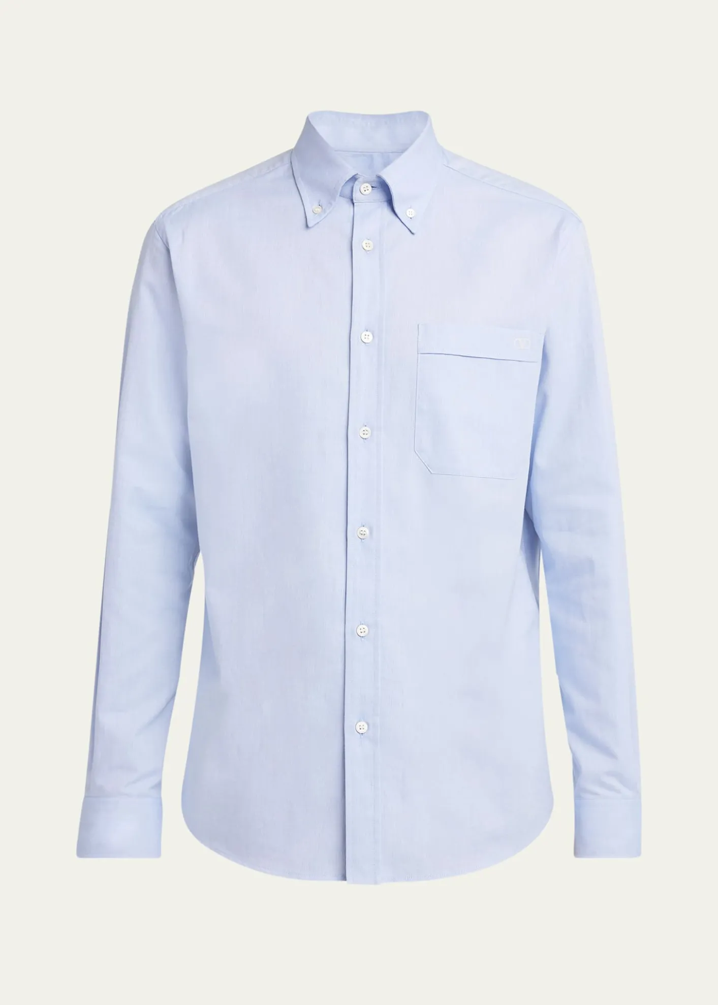Valentino GaravaniMen's VLogo Oxford Sport Shirt