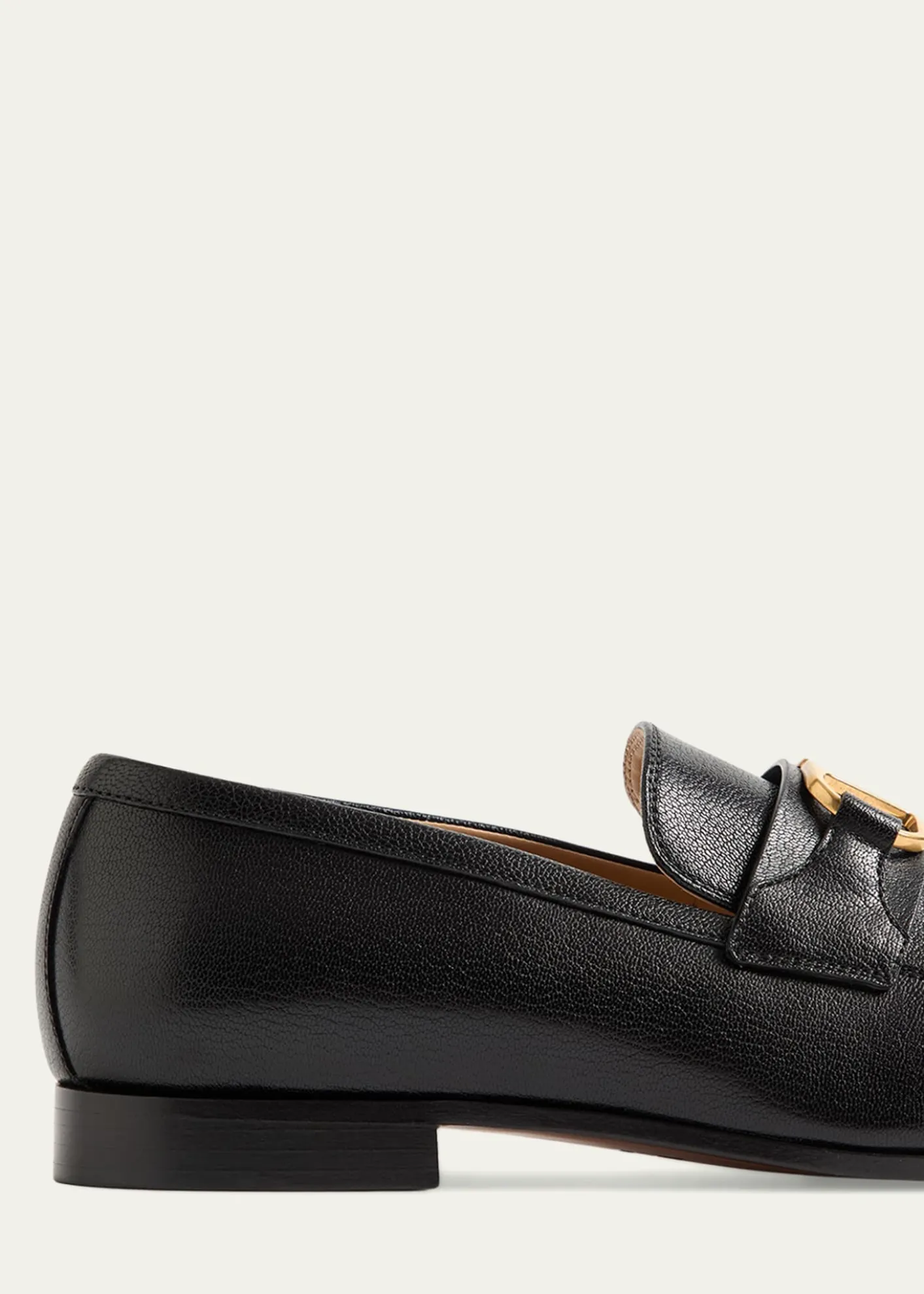 Valentino GaravaniMen's Vlogo Signature Leather Loafers