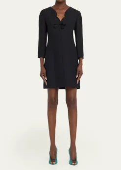 Valentino Garavani105mm Open Toe Revele Suede Pumps