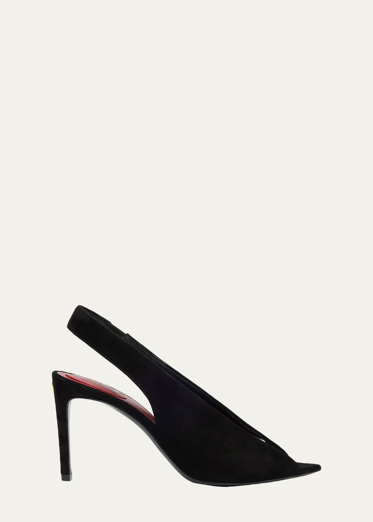 Valentino Garavani85mm Suede Slingback Sandals