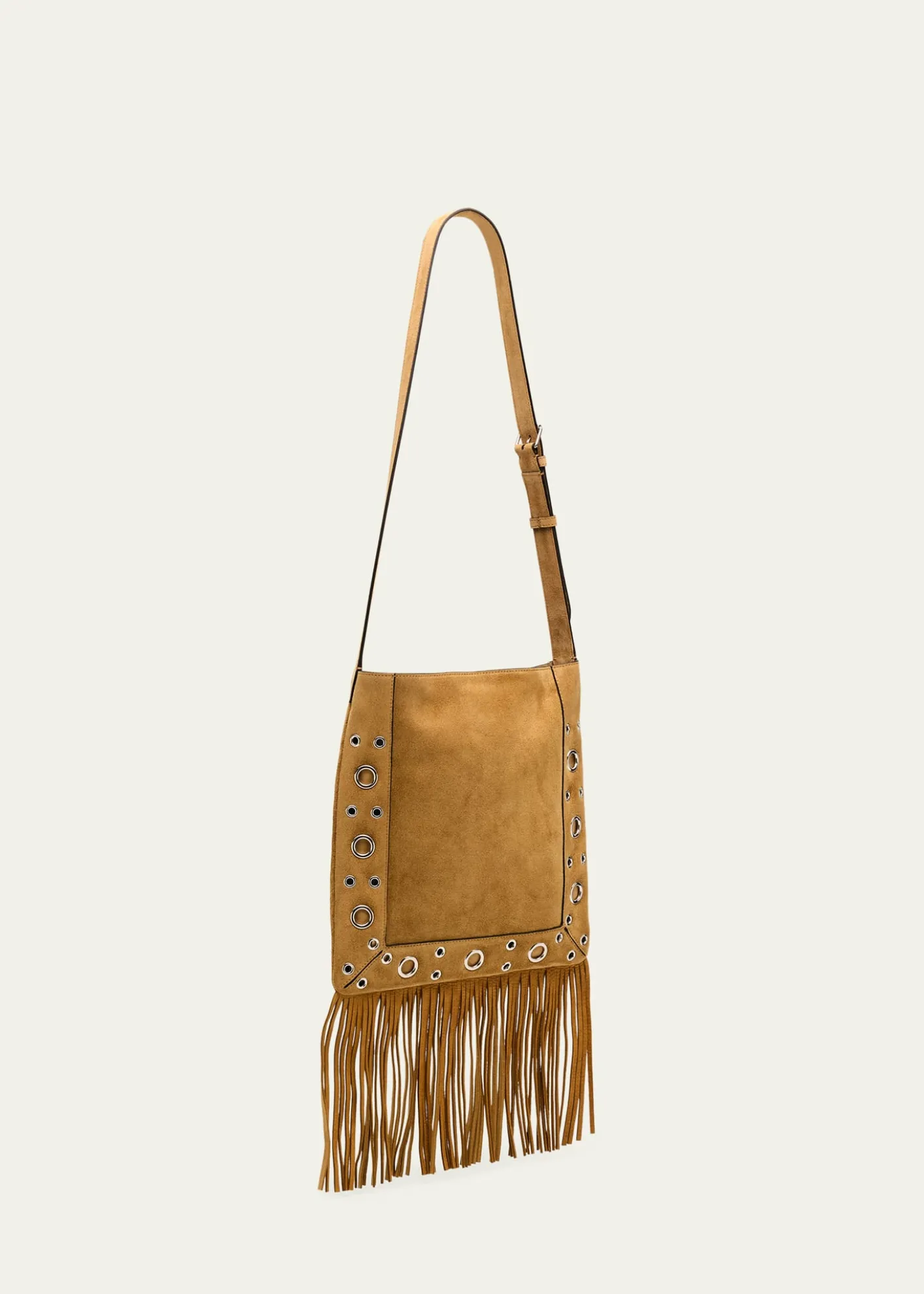 Valentino GaravaniNellcote Studded Fringe Suede Crossbody Bag