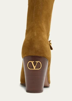 Valentino GaravaniPattie Suede Buckle Ankle Boots