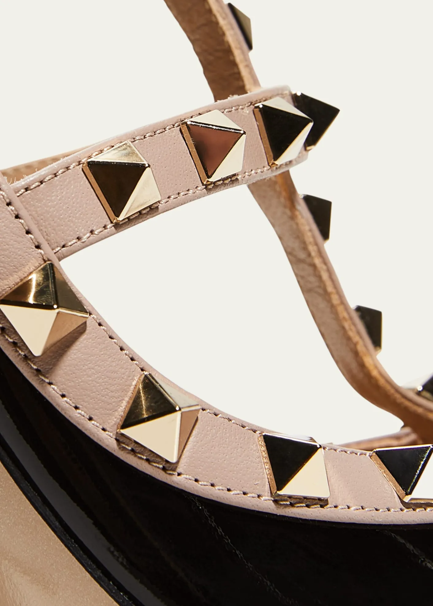 Valentino GaravaniRockstud 100mm Slingback High-Heel Pumps