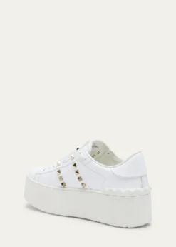 Valentino GaravaniRockstud Untitled Platform Sneakers
