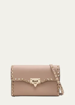 Valentino GaravaniRockstud Small Leather Crossbody Bag