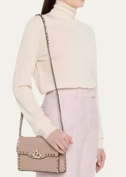 Valentino GaravaniRockstud Small Leather Crossbody Bag
